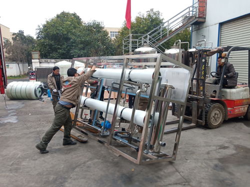 友邦5噸食品行業純凈水設備成功發往新鄉，助力水資源專用機械設備制造升級